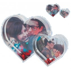Glob foto inima dublu  Glob foto inima dublu
