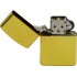 Bricheta aurie  tip Zippo, sublimabila in cutie cadou metalica